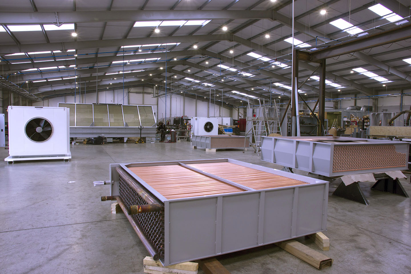 Exterior of the HC Coils manufacturing facility in Fareham, Hampshire
