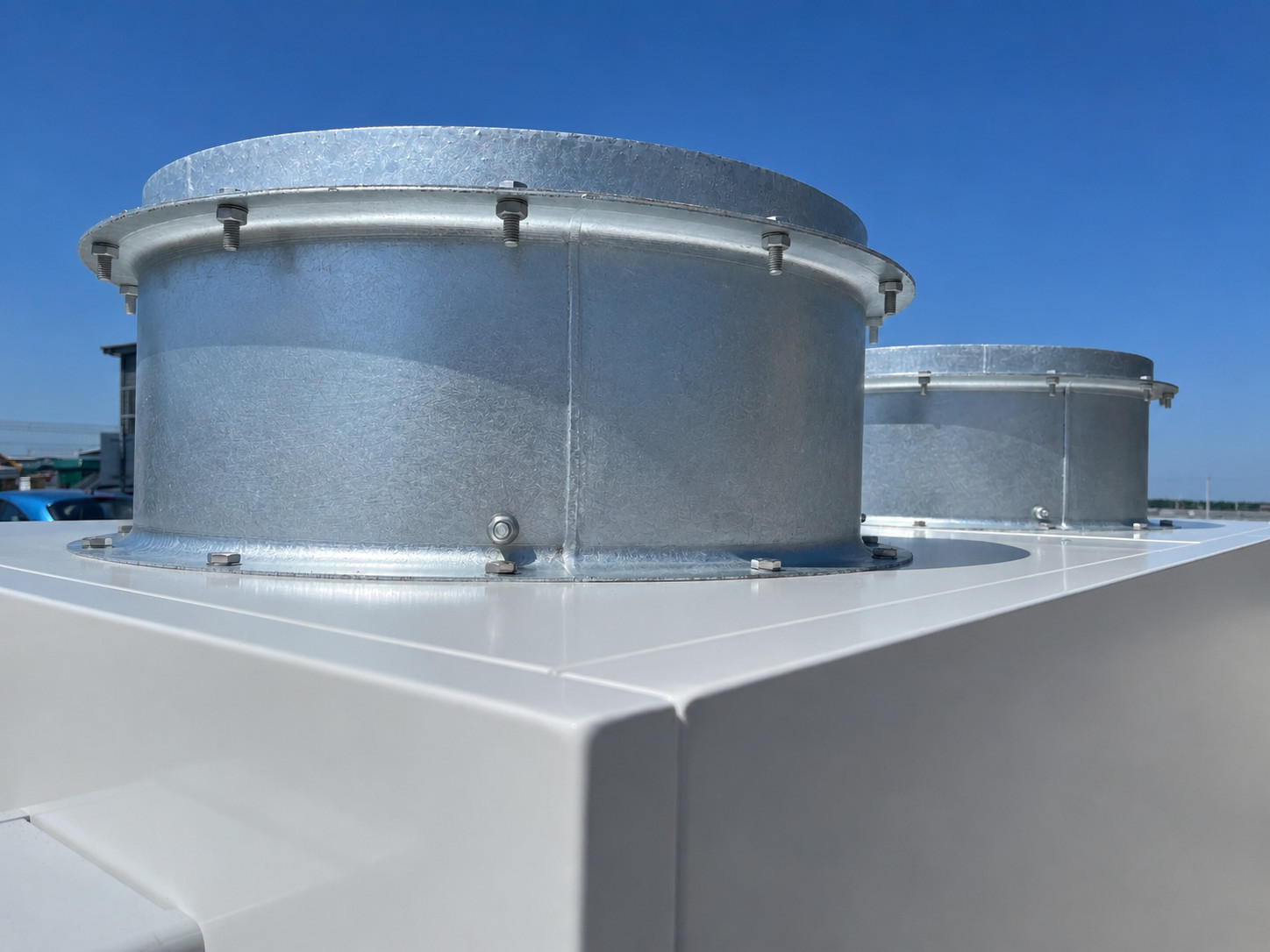 Bespoke Industrial Floor Mounted Coolers (FVH/FV) manufactured by HC Coils